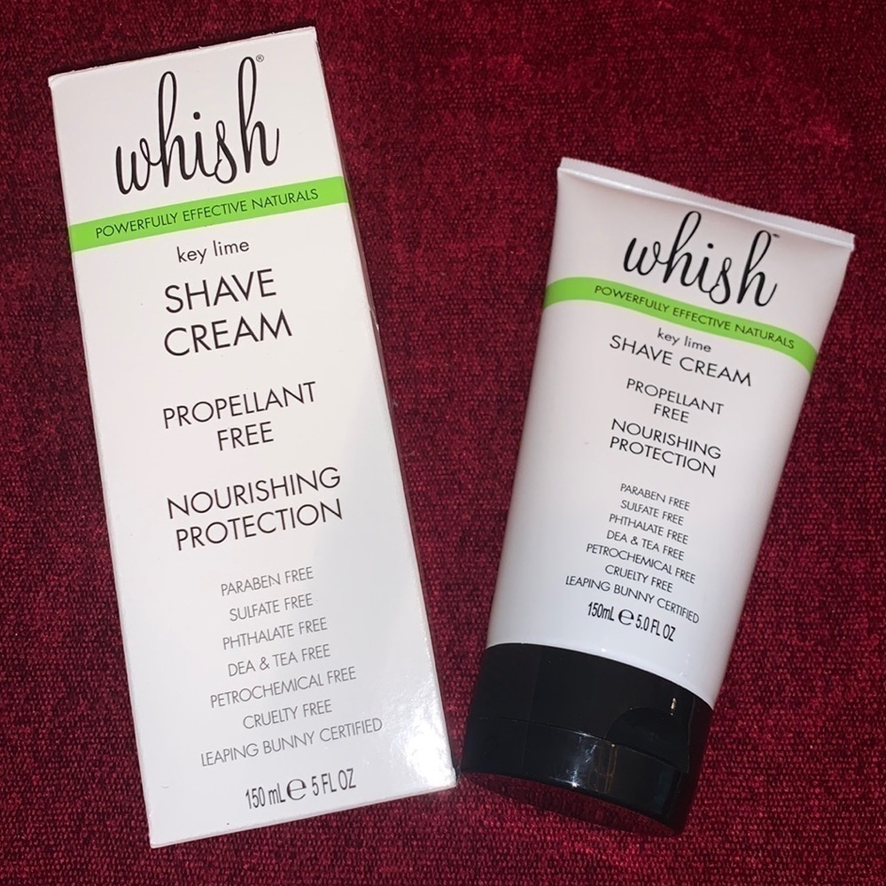 Whish Shave Cream Key Lime NEW‎ in Box
